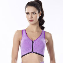 Charger l&#39;image dans la galerie, M-3XL Women Underwear Sexy Lingerie Lace Solid Color Cross Side Buckle Wireless Push up Breathable Sleep Sports Bra