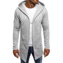 Charger l&#39;image dans la galerie, Plus Size Hoodie Men Autumn Winter 2019 Streetwear Casual Long Sleeve Hooded Cardigan Hoodies For Men Sweatshirts sudadera hombr