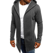 Charger l&#39;image dans la galerie, Plus Size Hoodie Men Autumn Winter 2019 Streetwear Casual Long Sleeve Hooded Cardigan Hoodies For Men Sweatshirts sudadera hombr