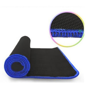 New Arrival Non Slip Wear Resistant Computer Notebook Soft Edge Seamed Mouse Pad Office Rubber Fabric Mat