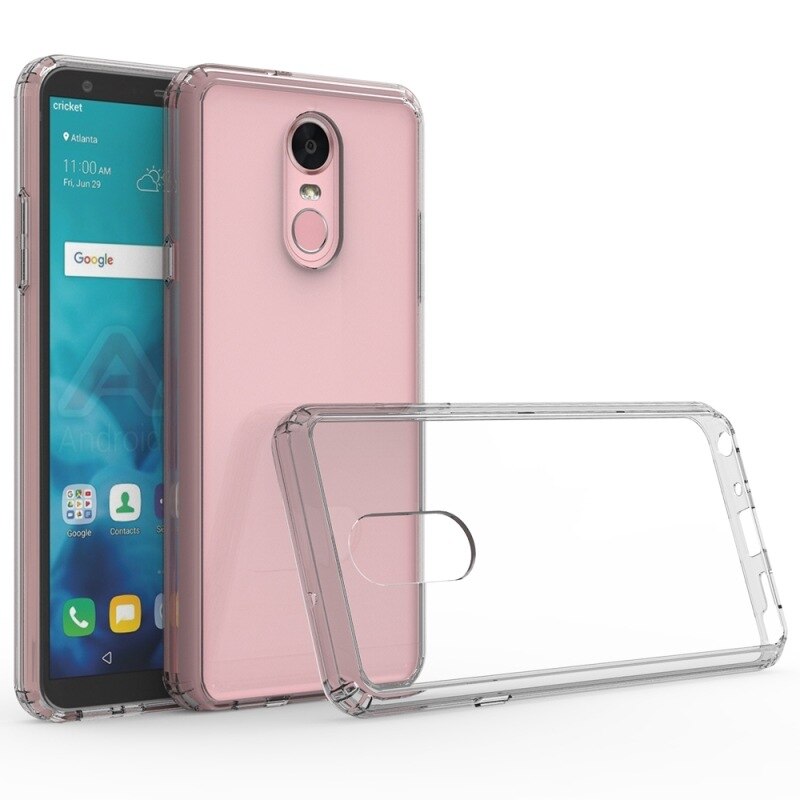 Suitable for LG Stylo 4 TPU + Acrylic Scratch-Resistant Shatter-resistant Cellphone Case Cover