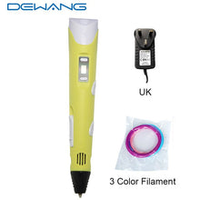 Charger l&#39;image dans la galerie, DEWANG 3d Magic Pen with LCD Display Screen Children DIY Creation Smart Pen for Birthday Gifts Lapiz 3d Printing Pen Stylo