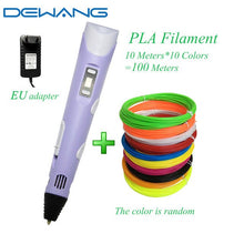 Charger l&#39;image dans la galerie, DEWANG 3d Magic Pen with LCD Display Screen Children DIY Creation Smart Pen for Birthday Gifts Lapiz 3d Printing Pen Stylo