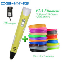 Charger l&#39;image dans la galerie, DEWANG 3d Magic Pen with LCD Display Screen Children DIY Creation Smart Pen for Birthday Gifts Lapiz 3d Printing Pen Stylo