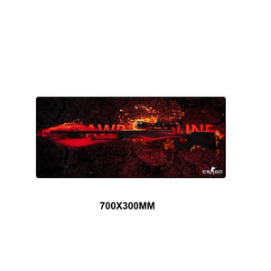 Large Game Mouse Pad Mat Laptop Gaming Mousepad Anti-slip Natural Rubber Grande Gamer Mouse Pad Fashion Office Desk Computer Pad