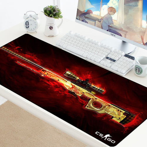 Large Game Mouse Pad Mat Laptop Gaming Mousepad Anti-slip Natural Rubber Grande Gamer Mouse Pad Fashion Office Desk Computer Pad