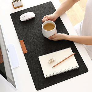 HOT Large Soft Felt Cloth Desktop Mouse Pad Keyboard Office Laptop Notebook PC Table Mat Home Office Computer Desk Mousepad